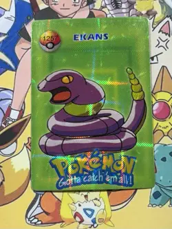Pokemon Vintage Pocket Monsters Vending HOLO Prism Sticker 1998 Nintendo Japan - Image 1
