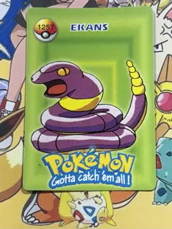 Pokemon Vintage Pocket Monsters Vending HOLO Prism Sticker 1998 Nintendo Japan - Image 2