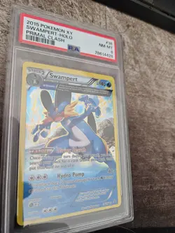 2015 Pokemon XY Primal Clash Swampert Holo #36/160 - Image 2