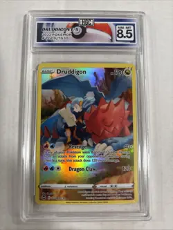 2022 Pokemon Druddigon F/A #tg09 HGC 8.5 (sb5) - Image 1
