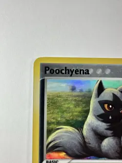 2007 Pokemon EX Power Keepers Poochyena-Reverse Holo #58/108 STAMPED - Image 2
