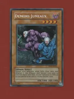Konami Yu-Gi-Oh ! Demons jumeaux - PP01-FR005 ..... (B1510) - Image 1
