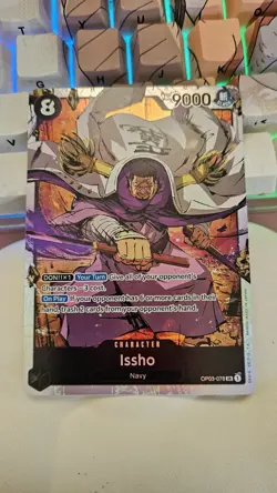 Issho Pillars of Strength Super Rare Foil OP03-078 Character Card - Image 1