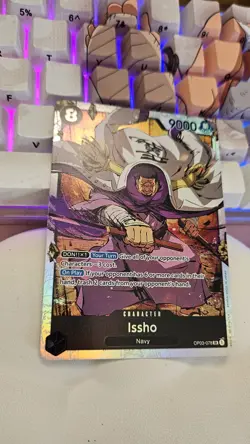 Issho Pillars of Strength Super Rare Foil OP03-078 Character Card - Image 3