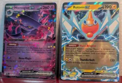 Pokemon Phantasmal Flames ex 2 Card Lot - Mismagius & Rotom - Image 1