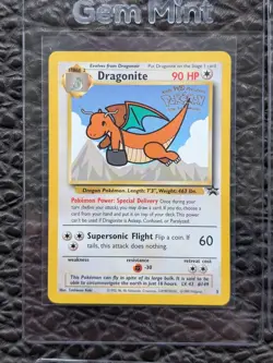 WB Presents POKEMON The First Movie BLACK STAR PROMO SET of 4 cards 1999 NM/M - Image 2