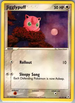 Jigglypuff 63 Non Holo EX Battle Stadium - Pokemon Card - NM - Image 1