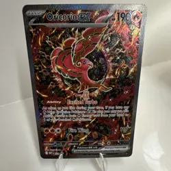 Pokemon Oricorio ex Promo Holo 024 Me: Mega Evolution Fire Wing HP 190 TCG Card - Image 1