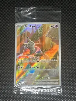 Mimikyu 075 Pokemon Sv: Scarlet & Violet Promo Cards Holo SEALED - Image 1