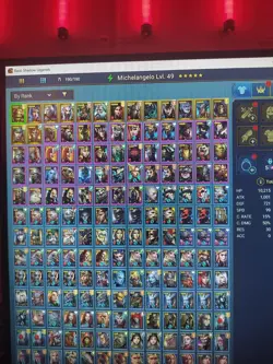 Raid: Shadow Legends 190 Card Lot Multiple Characters English Collectible Cards - Image 1