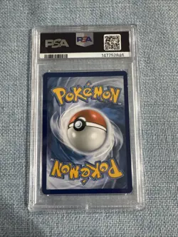 Pokemon TCG Team Rockets Moltres EX Card #229 PSA 9 Mint Promo With Stamp - Image 2