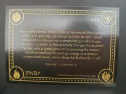 RWBY Collector Cards Penny Polendina vs. White Fang 088 Series 1 LP-NM Banter - Image 4