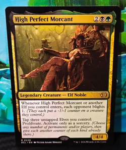 magic the gathering - High Perfect Morcant - Legendary Creature - Elf Noble Rare - Image 1
