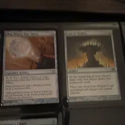 Magic: The Gathering M13 That Which Was Taken & Font of Mythos Artifact Cards - Image 1