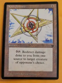 Nova Pentacle Legends English 1994 Richard Thomas MTG Magic The Gathering LP - Image 1
