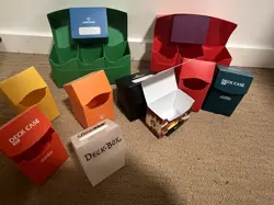 MTG EMPTY Gamegenic & other storage boxes MAGIC THE GATHERING - USED - Image 2