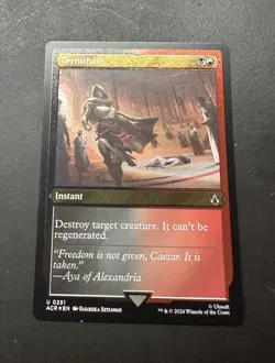 MTG Terminate 0251 | ETCHED FOIL | NM Near Mint | ACR | 2024 - Image 1