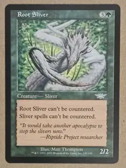 Root Sliver - Legions - Near Mint | MTG - Image 1