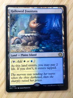 Hallowed Fountain - FANTASTIC Condition - Lorwyn Eclipsed Regular NM MTG - Image 1