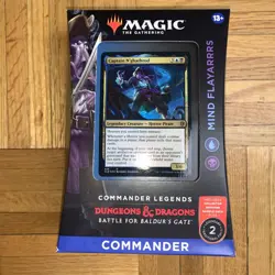 MTG Factory Sealed Commander Legends Battle for Baldurs Gate MIND FLAYARRRS Deck - Image 1