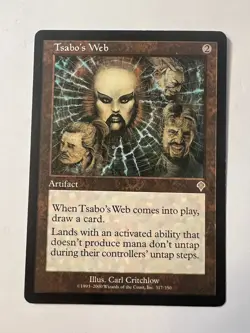 Tsabo's Web - Invasion Rare - LP - Magic: The Gathering MTG (#2) - Image 1