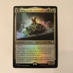 Aang, at the Crossroads #203 (Foil) (NM) TLA Magic MTG - Image 1