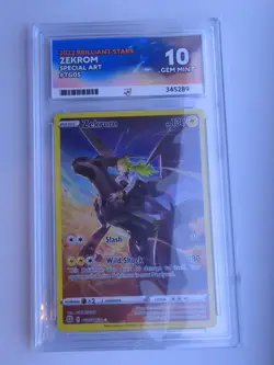 Zekrom TG05/TG30 Brilliant Stars Ace 10 Gem Mint Trainer Gallery - Pokemon Tcg - Image 1