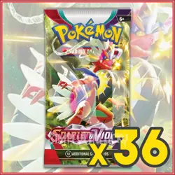 Pokemon TCG: Scarlet & Violet BASE SET 36 Sealed Booster Packs SV01 - Image 1