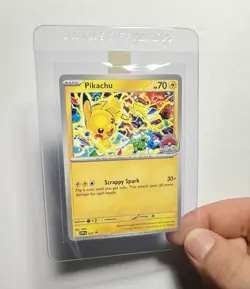 Pikachu SVP225 (NM) World Championship 2025 Scarlet and Violet: Black Star Promo - Image 3