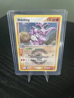 Pokemon Nidoking 8/112 EX FireRed & LeafGreen Reverse Holo Rare LP or better - Image 1