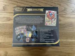 Pokemon TCG Mega Evolution Pokemon Center ETB Lucario Elite Trainer Box SEALED - Image 2