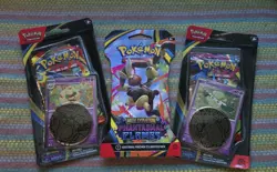 Pokemon Mega Evolution Phantasmal Flames Booster Packs (×2) and Sleeve (x1) - Image 1