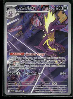 Phantasmal Flames Pokemon TCG Toxtricity 103/094 Illustration Rare - Image 1