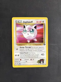 Pokemon TCG Erika's Jigglypuff Gym Challenge 69/132 Regular Unlimited Common - Image 1