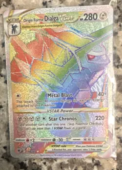 Origin Forme Dialga VSTAR Secret Rare Holo Pokemon TCG Astral Radiance 198/189 - Image 1