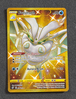 Pokemon TCG Frosmoth 204/192 Gold Secret - Rebel Clash - NM-MT - Image 1