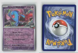 TEAM ROCKET'S WOBBUFFET 082/182 DESTINED RIVALS REVERSE HOLO POKEMON TCG NM - Image 3