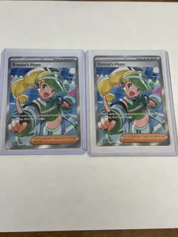 Pokemon 2025 SV Destined Rivals Emcee’s Hype 220/182 Ultra Rare Full Art NM - Image 1