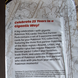 Pokemon TCG Alola First Partner Pack 25th Anniversary |BRAND NEW SEALED 820650809620 - Image 5
