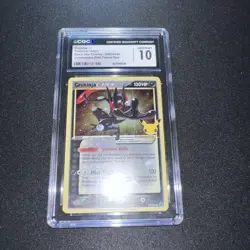 Pokemon Greninja Gold Star 25th Anniversary Black Star Holo Promo SWSH144 CGC 10 - Image 2