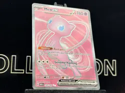 Pokemon TCG Mew Ex 193/165 Scarlet & Violet 151 Full Art Holo Rare 2023 NM - Image 4