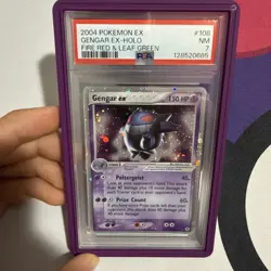 2004 Pokemon EX FireRed & LeafGreen Gengar Holo #108/112 PSA 7 - Image 1