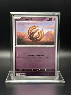 2025 Pokemon Phantasmal Flames - Bramblin Reverse Holo No. 46/94 - Image 1