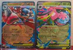 Pokemon Mega Evolution 2 Card Lot - Mega Venusaur Promo & Mega Lucario - Image 1