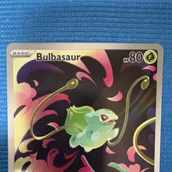 Pokemon Bulbasaur 133/132 Me01: Mega Evolution Holo Rare 80 HP - Image 2