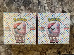 Pokemon TCG Japanese 151 Booster Box Factory SEALED Lot Of 2 Sv2a US Seller - Image 1
