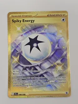 Spiky Energy 190/159 Sv09: Journey Together Holo Pokemon TCG - Image 1