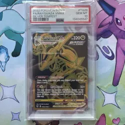 Pokemon TCG Rayquaza VMAX TG29/TG30 SWSH Silver Tempest PSA 10 - Image 1