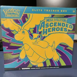 Pokemon TCG: Mega Evolution Ascended Heroes ETB Elite Trainer Box - SEALED - Image 1