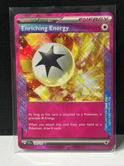 Pokemon TCG Enriching Energy 191/191 Ace Spec Rare Surging Sparks NM - Image 1